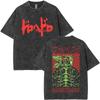 Anime Dorohedoro Kaiman Graphic Print TShirt Men Women Cotton Gothic Streetwear Hip Hop Fashion Summer Casual Oversized New Tee