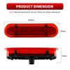 Replacement Accessories for Suzuki Jimny JB64 JB74 2019-up LED Third High Mounted Brake Light Automotive Stop Light