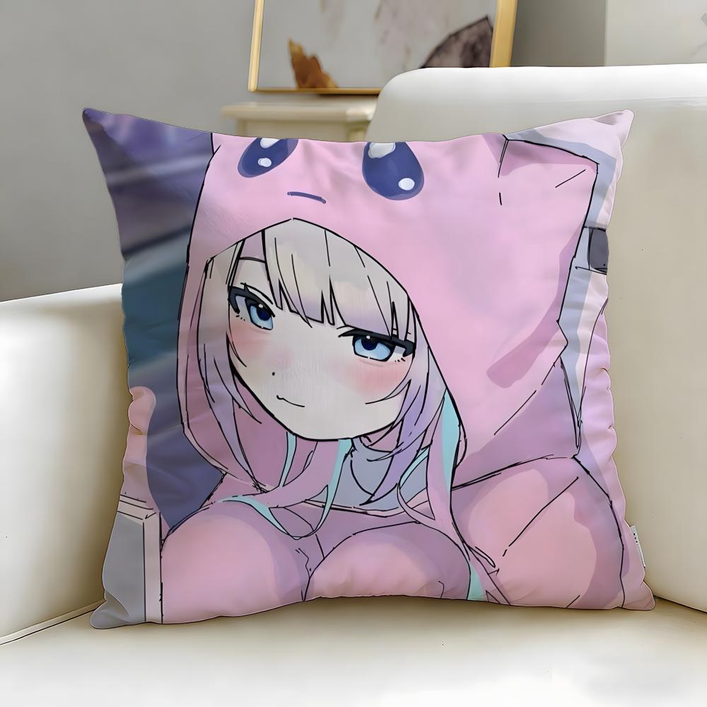popular game Needy Streamer Overload Cushion Cover Soft EasyWash Pillow Case Versatile for Couch Bed Travel and Office
