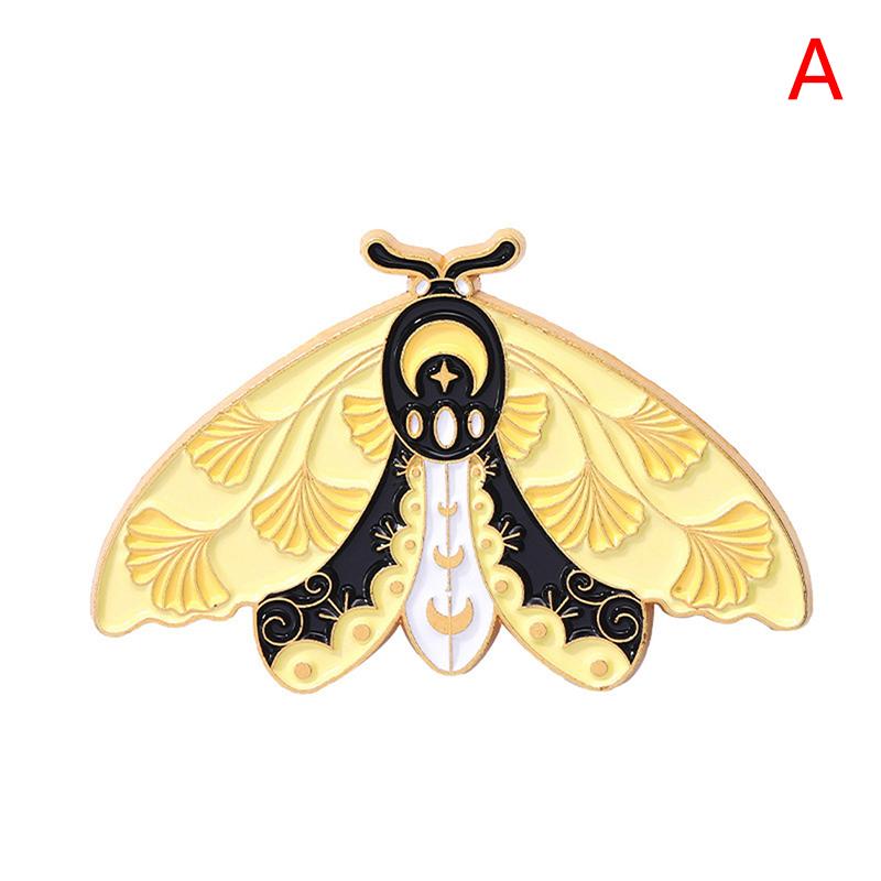 Retro Schmetterlingsmotte Emaille Brosche Cartoon Insekt Abzeichen Anstecknadel Schmuck Geschenke