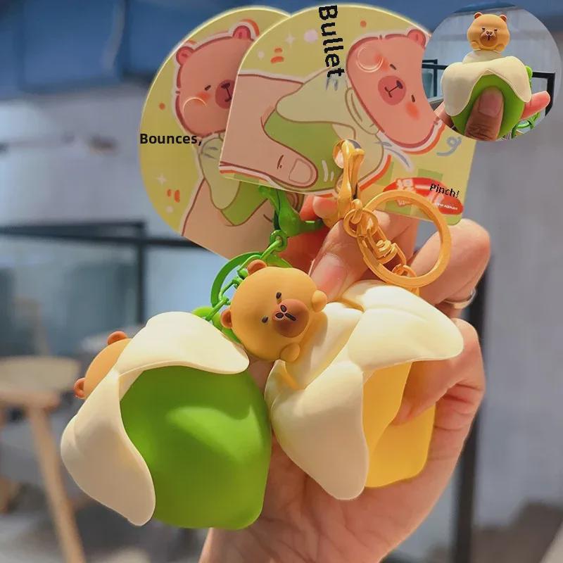 

«Милая кукла-брелок в виде банана-капибары для школьных ранцев» OPP Bag Packaging
