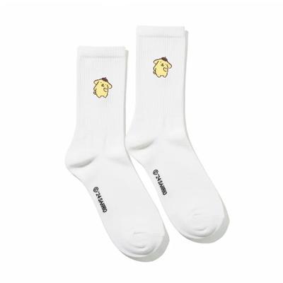 Sanrio Unisex Authentic Character Socks White Pompompurin