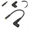90 Degree Angle XLR to 3.5mm Cable 1/8 inch Mini Jack 1 Feet (30cm)