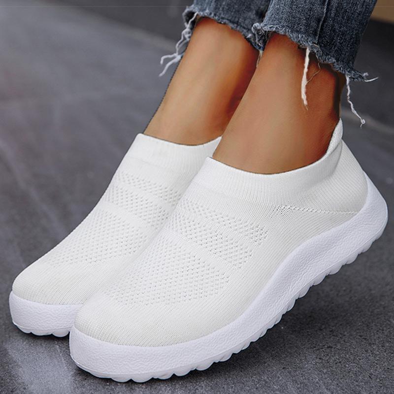 

Women s Sneaker Slip On Woman Shoes 2026 Breathable Mesh Sneakers For Women Sports Shoes White Casual Footwear Zapatillas Mujer 39 білий