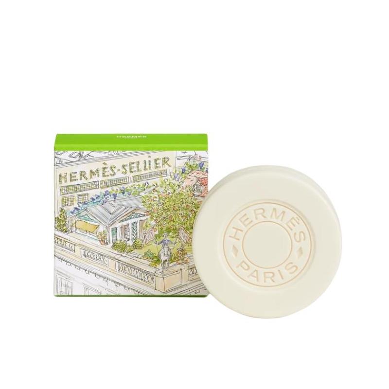 Hermes Nile Fragrance Soap Refreshing Moisturizing Repair Fragrance Source Light Luxurious Fragrance Care Holiday 2252133-Roof Garden 100g