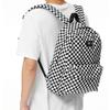 Vans Old Skool H2O Checkerboard Classic Logo Polyester Backpack Unisex Backpack Black White VN0A5KI1Y281