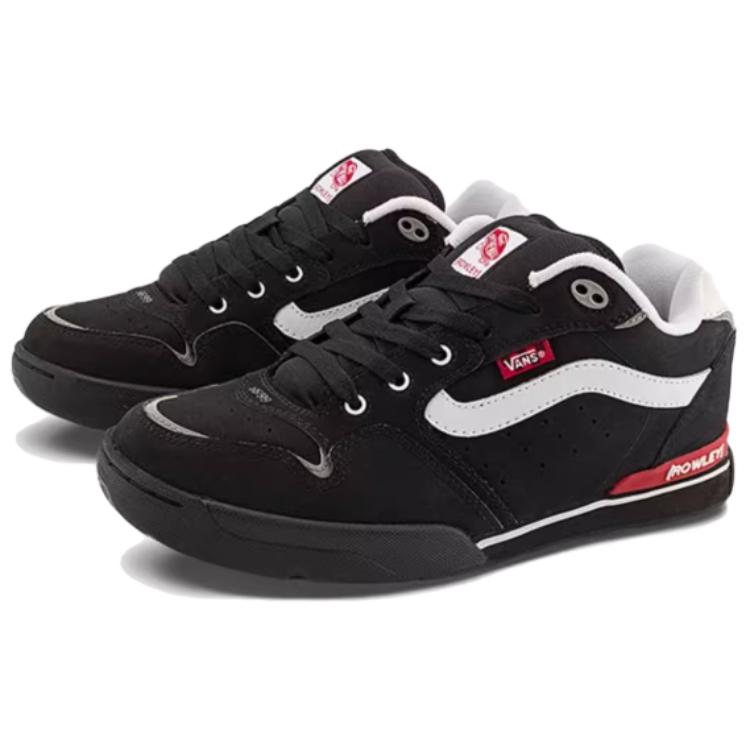 Vans Rowley XLT Black White Red Unisex Sneakers VN000D1GBWT