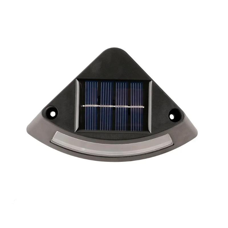 8Pcs Solar Step Lamp Outdoor Waterproof Wireless Garden Stair Lighting for Patio Walkway Deck Steps Garden Decorative Lights