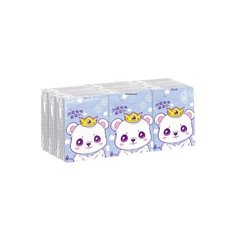Portable Soft Cotton Face Towels - Travel-Friendly Disposable Handkerchiefs