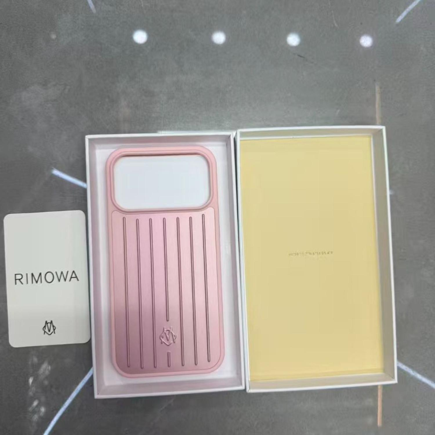 Custodia Elegante Avanzata Minimalista 3D in Lega di Alluminio a Strisce Ondulate per IPhone 17 Pro Max 16 15 14 13 Protezione Posteriore Robusta Busines Sle Copertura Valigia iPhone 15 Pro rosa