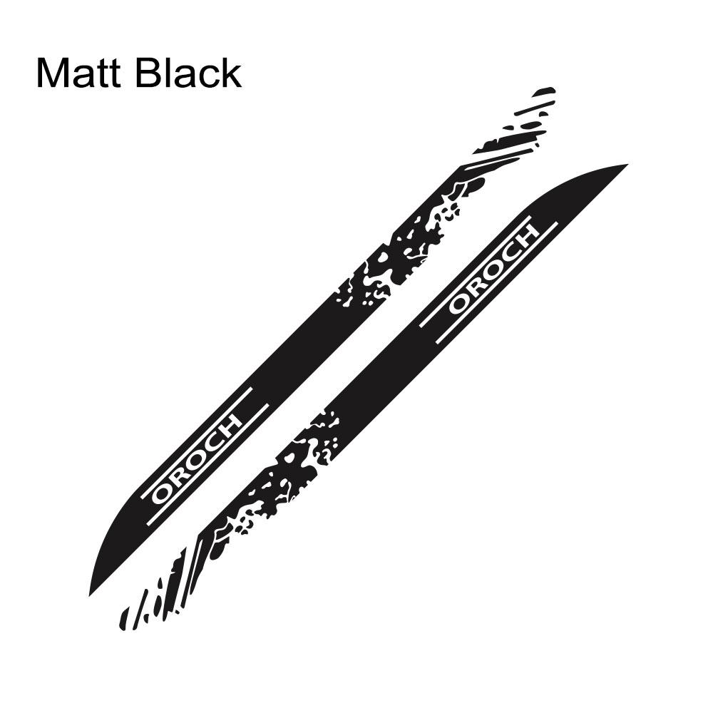 BGX1 Pickup Door Side Skirt Decals For Renault Duster Oroch Car Stickers Truck Graphics Vinyl Decor Sticker Cover Auto Accessories