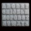 Silicone Alphabet Mould,Letter Non-Stick Chocolate Moulds,Baking Mold,Handmade Wax Resin Moulds,DIY Letter Jewelry Molds