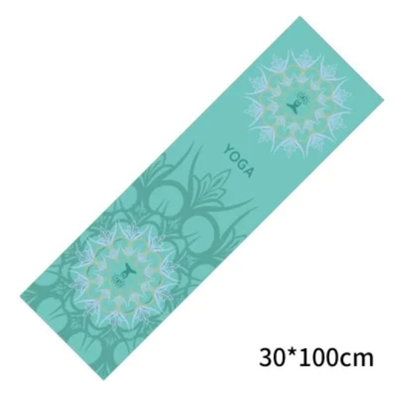 Yoga Towels Fitness Towels Suede Printed Microfiber Athletic Travel Quick-drying Sweat-absorbent Yoga Athletic Towel Cushion Pilates