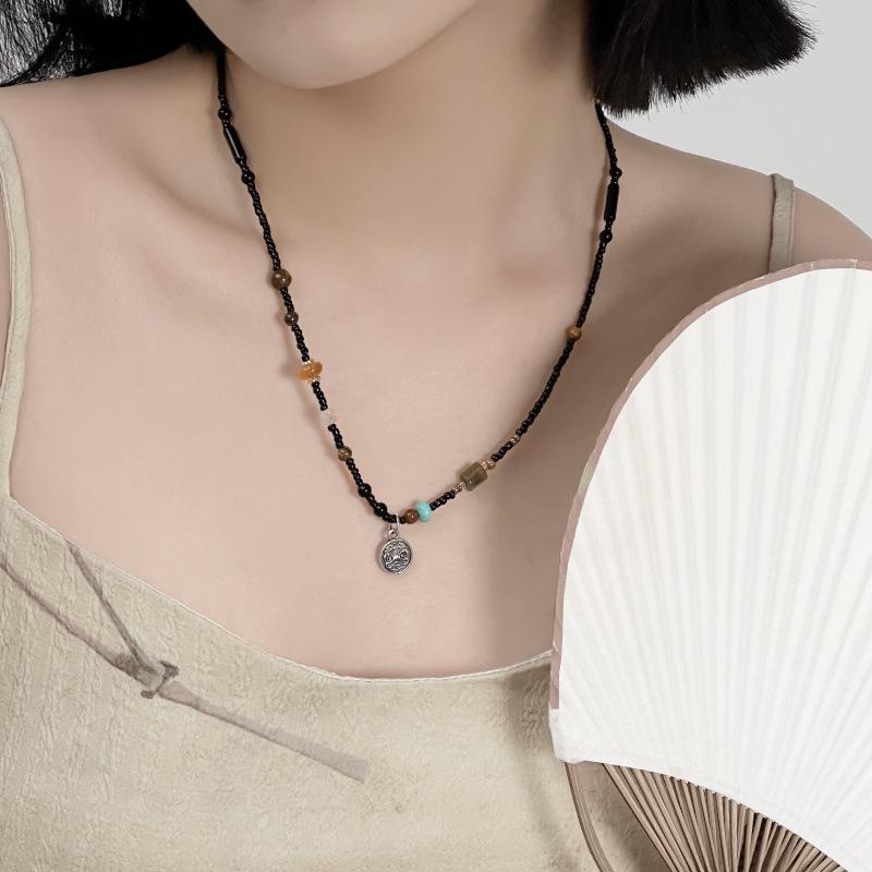 Sweet Dopamine Baroque Pearl Clavicle Necklace - French Fashion Temperament Jewelry for Women