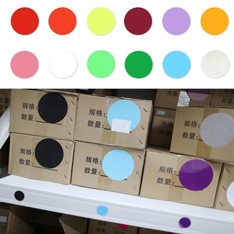 Sortierte Farben Runde Etikettenaufkleber für Geschenke Basteln Handgemacht Schreibwaren Blumenaufkleber Kreis Sträuße Aufkleber
