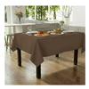 Nappe - EDEN - Essentiel - Polyester 100% - 145 x 200 cm - Taupe