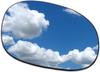 CITROEN C2 03-09 C3 02-08 Aspherical Mirror Insert, Right