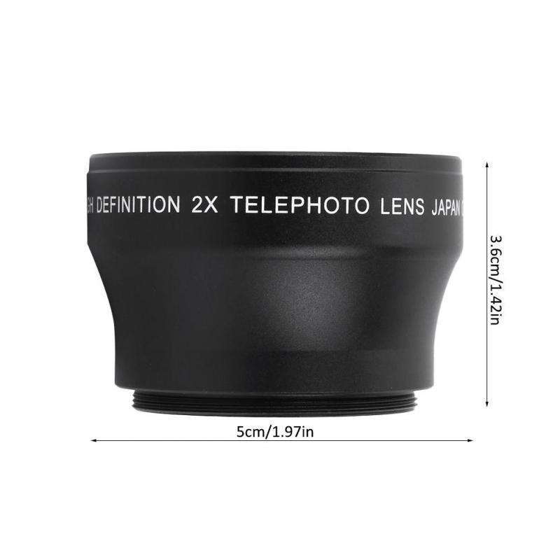 37mm Montaj Kamerası için 2X Büyütme Yüksek Çözünürlüklü Dönüştürücü