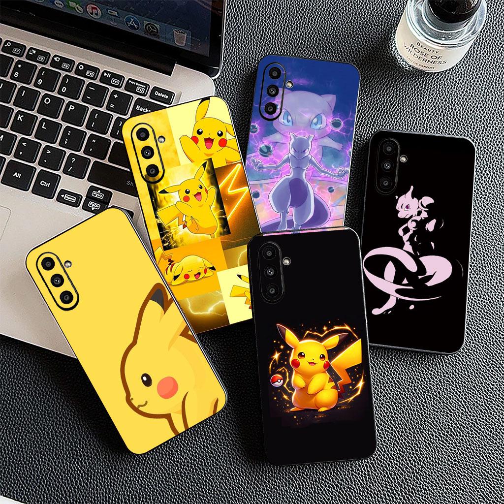 Soft Cover for Xiaomi Redmi 15 9A 9C NFC 7A 9T Note 9 8 7 8T 15c A5 Coque Phone Case P-Pokemons GO P-Pikachus Mewtwo