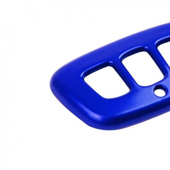 Front Reading Light Switch Cover Trim 1* For Ford Mustang 2024-2025 Bright Blue