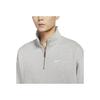 Nike Vintage Logo Embroidered Half-Zip Sweatshirt V1 Men Tops Grey DQ5210-063