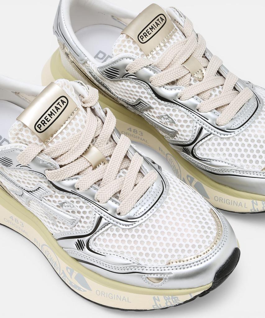 Premiata [26Ss][Lauryn] Silver Women'S Sneakers