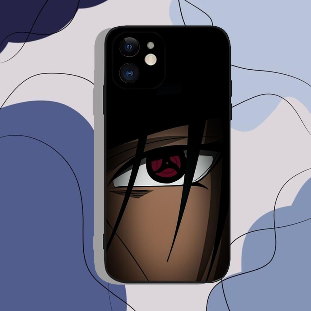 

U-УчихаС А-АкацукиС Чехол для телефона для iPhone 16,15,14,13,12,11,XS,XR,X,8,7,Pro,Max,Plus,Mini И-ИтачиС Силиконовый Черный Чехол-накладка iPhone11