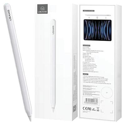 USAMS Magnetic Stylus Active Touchsensitive Pen Stylus White/White Zb254Drb01 (Us-Zb254)