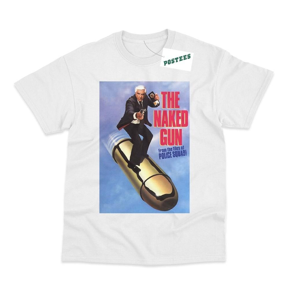 Naked Gun Movie Poster Direct To Garunisext Printed TShirt M