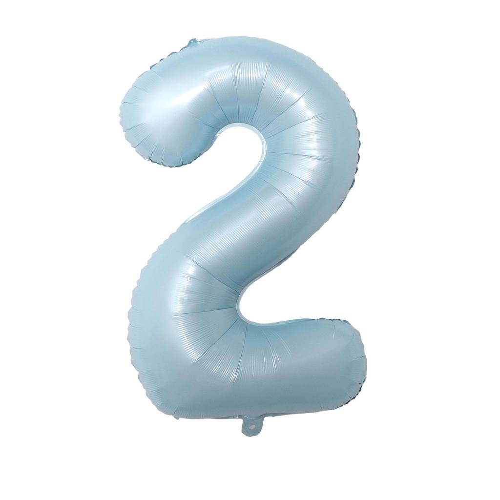 Globos de Aluminio con Número de 40 Pulgadas (EE. UU.) - Decoración de Fiesta