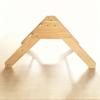 Detachable Wooden Poultry Roosting Ramp With Triangular Design Easy to Clean Chicken Coops