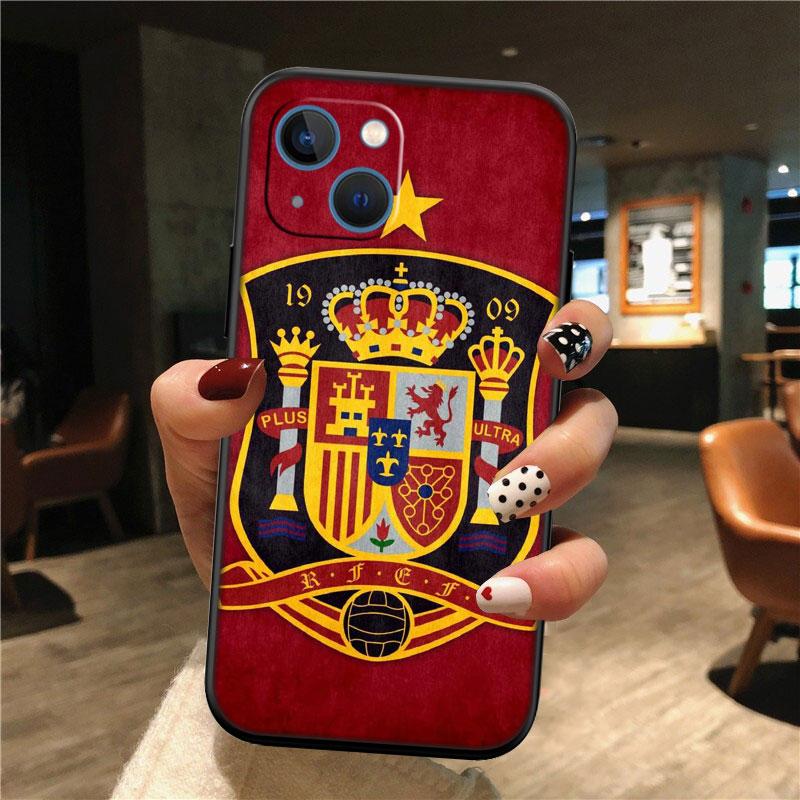IK61 Spain Flag New High-End Shell Phone Case for iPhone SE X XS XR 16E 17 11 Pro Max 8 7 6 6s Plus Air