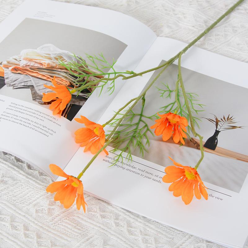 

Специальный поддельный цветок, очаровательный, против падения, фантастический оранжевый