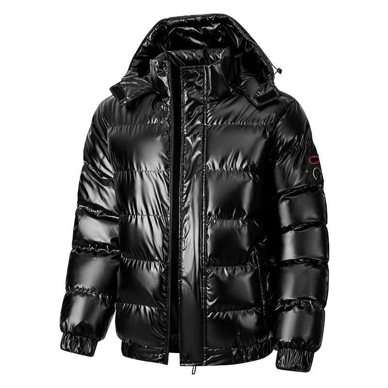 Giacca Imbottita da Uomo in Cotone con Calore Invernale e Giacca in Cotone Antivento, Giacca Casual Larga, Giacca Spessa