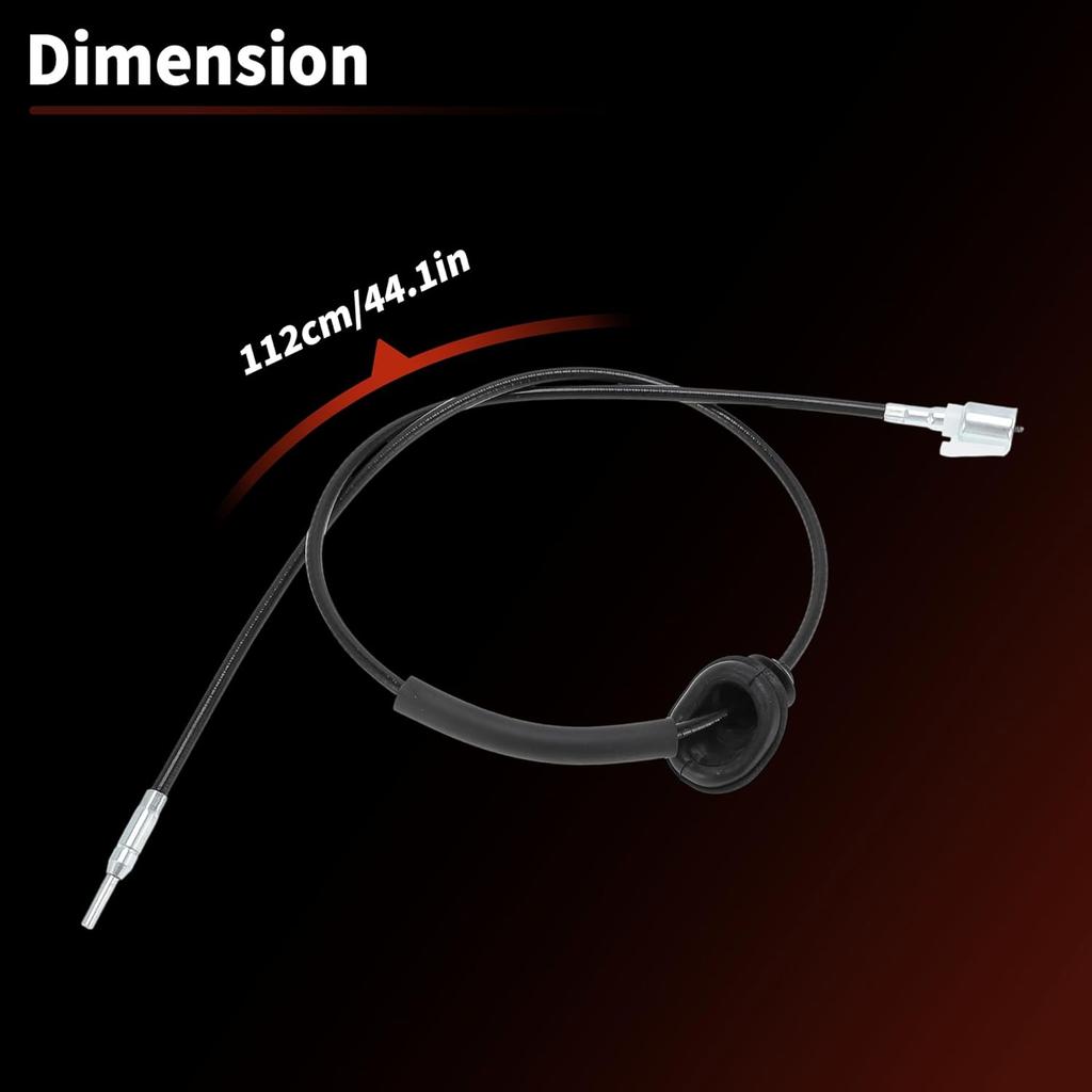 Speedometer Cable for Honda Civic CRX CX DX EX LX HF SI M/T 1988-1992, Speedometer Drive Cable Assembly No.78410-SH3-A02/78410-SH3-A00/78410-SH3-A01,