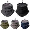 Masque Chaud d'Hiver pour Moto Homme Femme Polaire Cou Chauffant Extérieur Coupe-vent Écharpe Camping Randonnée Cagoule Cyclisme Masque Facial
