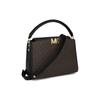 MICHAEL KORS Karlie Logo Print Design Leather Shoulder Bag Crossbody Handbag Women's Brown