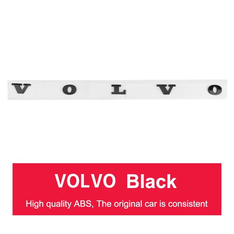 Volvo Logo Buchstabenabzeichen Auto Kofferraum ABS Aufkleber Volvo XC90 V90 V60 XC60 V40 EC40 EX40 S80 S60 S90 C40 XC40 V70 XC70 C30 C70