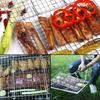 Non-stick Barbecue Grill Basket Wire Mesh Clip Basket Smoker Grill Cooking Tools For Outdoor Indoor Camping Party Traveling