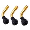 Copper Motorcycle Valves Stem With Bent Design For Vacuum Tires Anti Corrosion Leak Proof Seal Easy Installation TPMS Compatible
