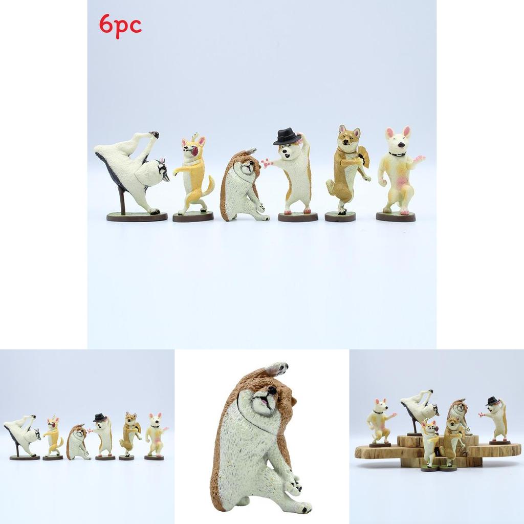 Dog Dance Master Pvc Figurines Set For Kids And Collectors