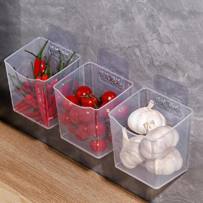 Storage Basket Kitchen Ginger Garlic Wall Hanging Basket Storage Box Kitchen Storage Organizer