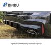 Compatible with BMW 5 Series G30/G38 Rear Lip: M5 Style Body Kit Diffuser (2018-2025).