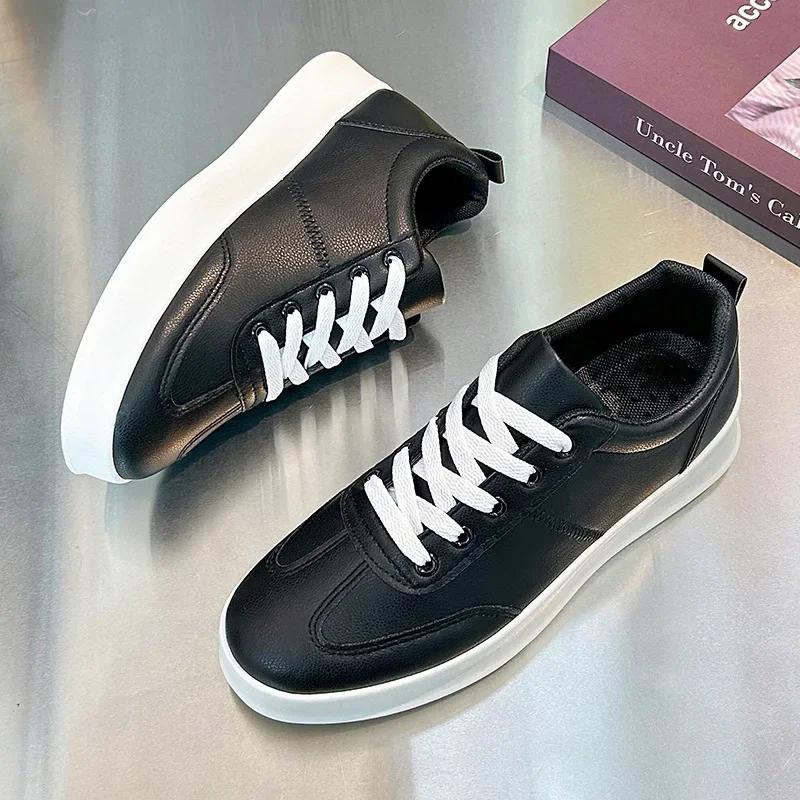 2025 New Men's Sneakers Fashion Men Walking Casual Shoes Outdoor Comfortable Flat Non-slip Casual Sneakers Zapatillas De Deporte