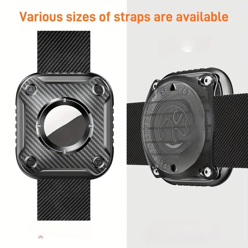 Waterproof Keychain for AirTag, Small Seal Series Protective Accessories for iPhone 8X, with Key Ring