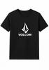 T-shirt in Cotone Grafica Volcom Estiva Manica Corta Unisex T-shirt Per Unisex E Unisex Lusso Casual Vintage Retro T-shirt