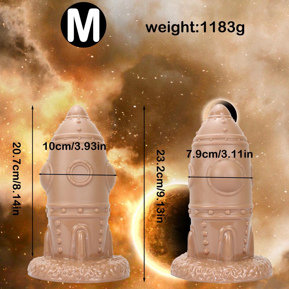 32x12CM Extra Large Thick Rocket Anal & Vaginal Dilator Sex Toy