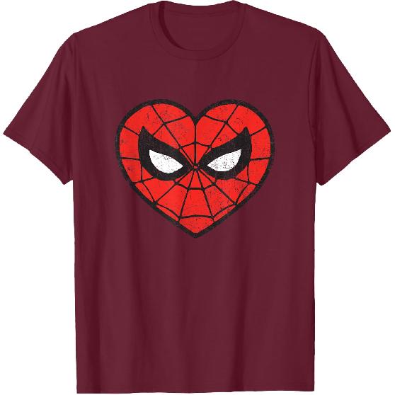 Maglietta Marvel Spider-Man Cuore