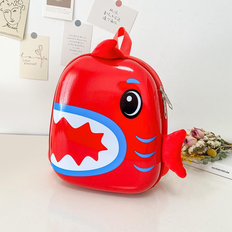 Adorable Lightweight Cartoon Shark Backpack For Kids Stylish Durable Design For Boys And Girls