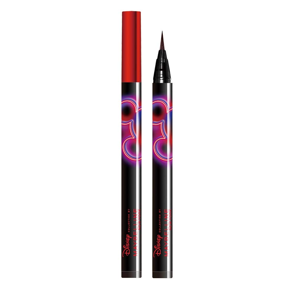 

MAYBELLINE Hyper Sharp Liner R Водостойкая жидкая подводка для глаз, цвет черный как смоль Disney BK-M1 [Ограниченная коллекция] 0,5 г